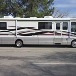 Stripes bring energy to RV design