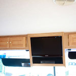 Spacious RV van cabin interior